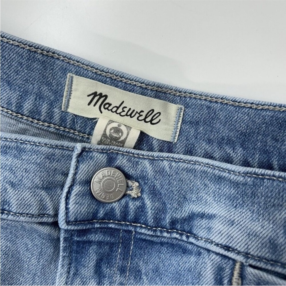 Madewell Emmett Wide Leg Crop Jeans Womens Size 31 High Rise - Picture 2 of 6